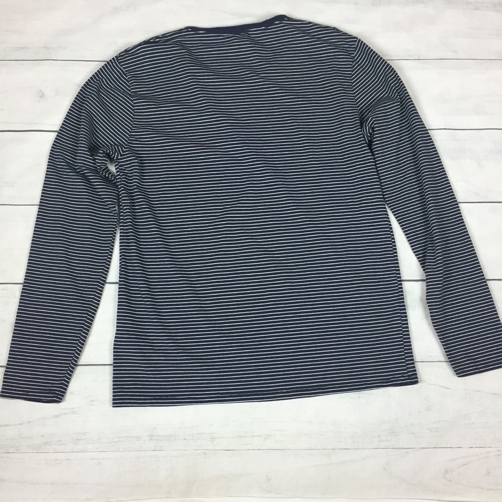 Scotch & Soda Men’s Striped Long Sleeve Top - Picture 2 of 6